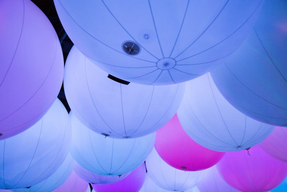 Globos gigantes decorativos para eventos, celebraciones y montajes visuales